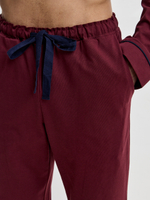 Пижама мужская Ihomewear Classic Men Bordo