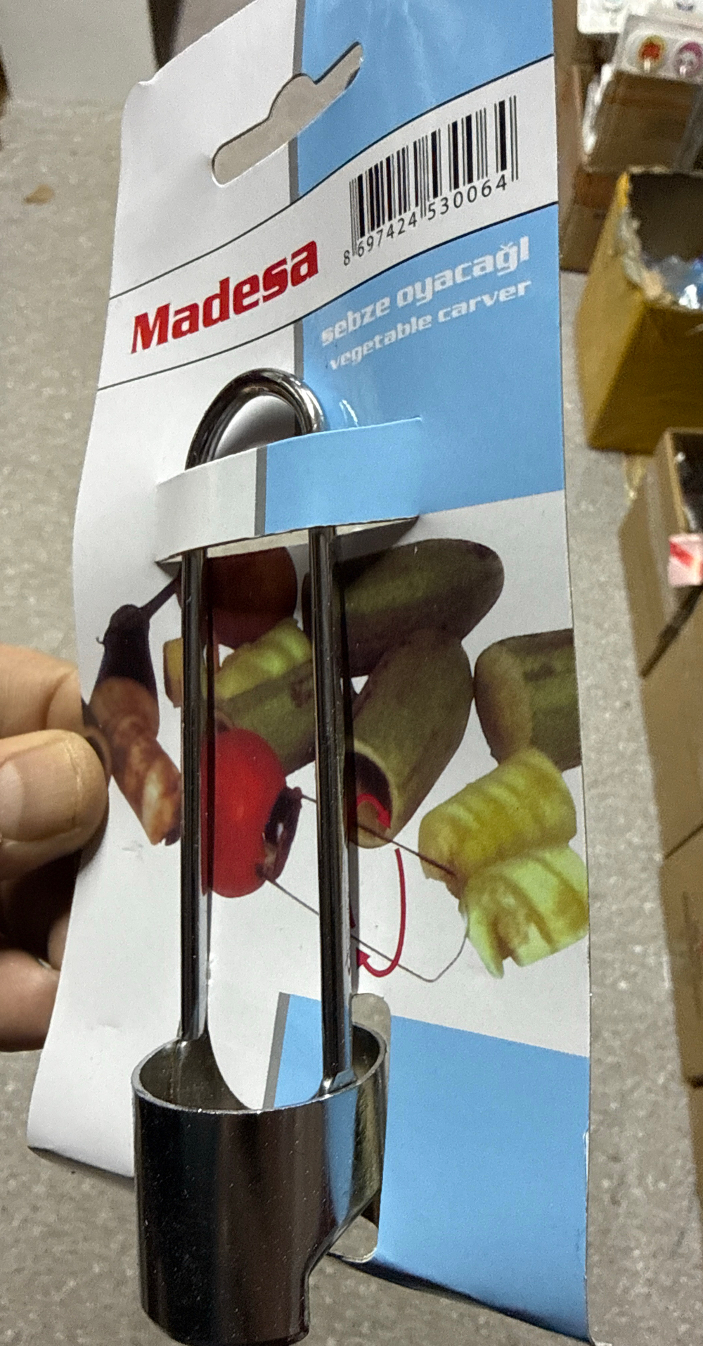 Нож для удаления сердцевины перца (Сердцевина перец)