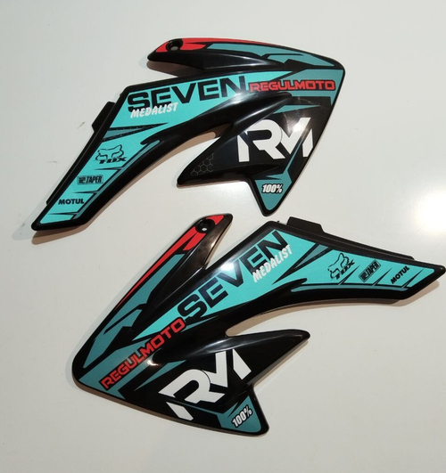 Облицовка бака питбайк Seven Medalist