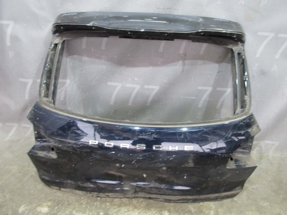 Крышка багажника Porsche Cayenne 2 (958)  Б/У Оригинал 95851201110GRV