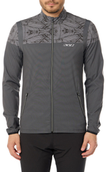 Куртка ветровка KV+ SPRINT jacket man, black/grey, 23S06.1