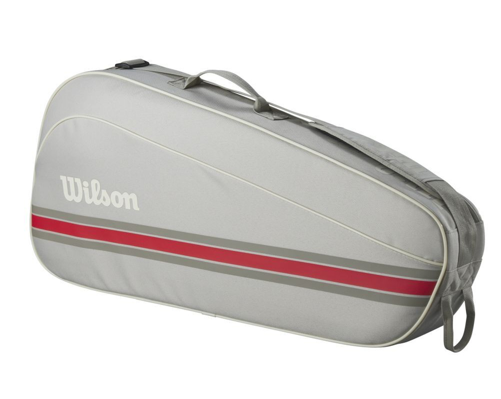 Сумка теннисная Wilson Team 2025 3 PK Racket - серый