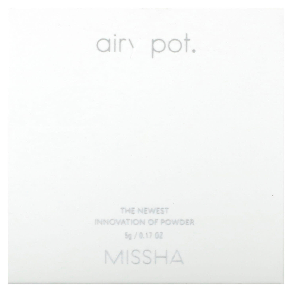 Missha, Airy Pod Pressed Powder, розовый, 5 г (0,17 унции)