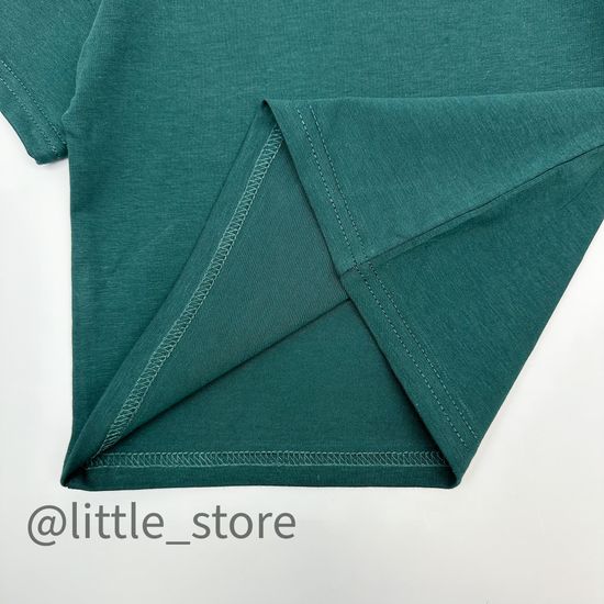 Футболка хлопковая "Bright" Королевская ель