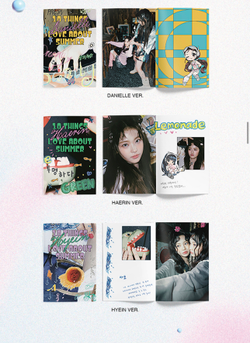 Альбом NewJeans - Get Up (Bunny Beach Bag ver.)