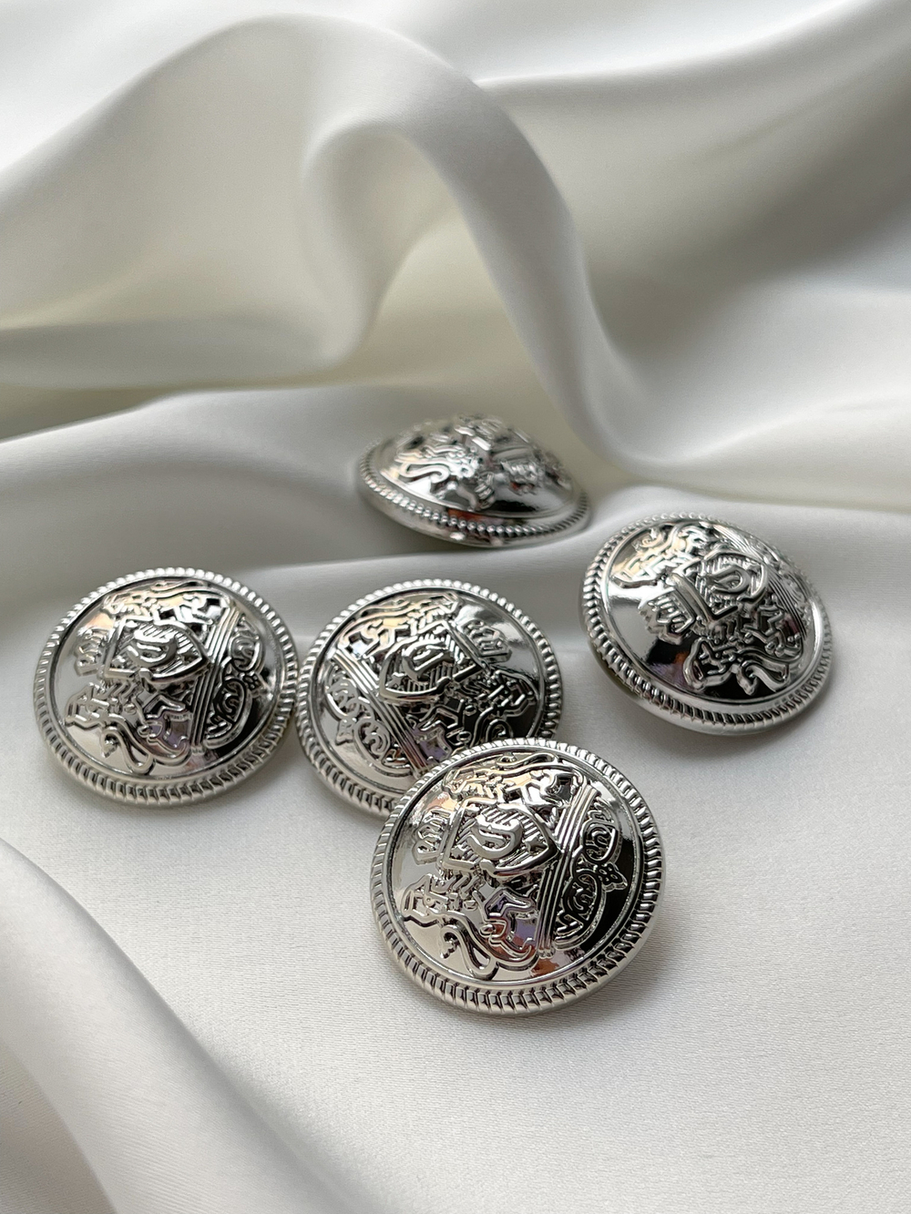 Пуговицы Герб1 Серебро