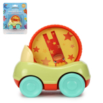 Машинка Деревяшки "Лошадка Иго-Го" с кругом