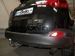 Фаркоп оцинкованный Galia T061A для Toyota RAV4 2013-2018(паспорт и сертификат в комплекте)(без электрики)