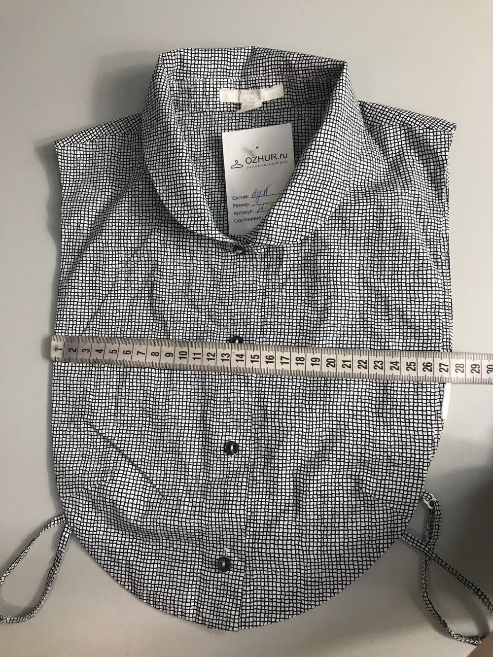 Топ COS для благородного образа, маркировка XS/S, визуально 42/44 размер