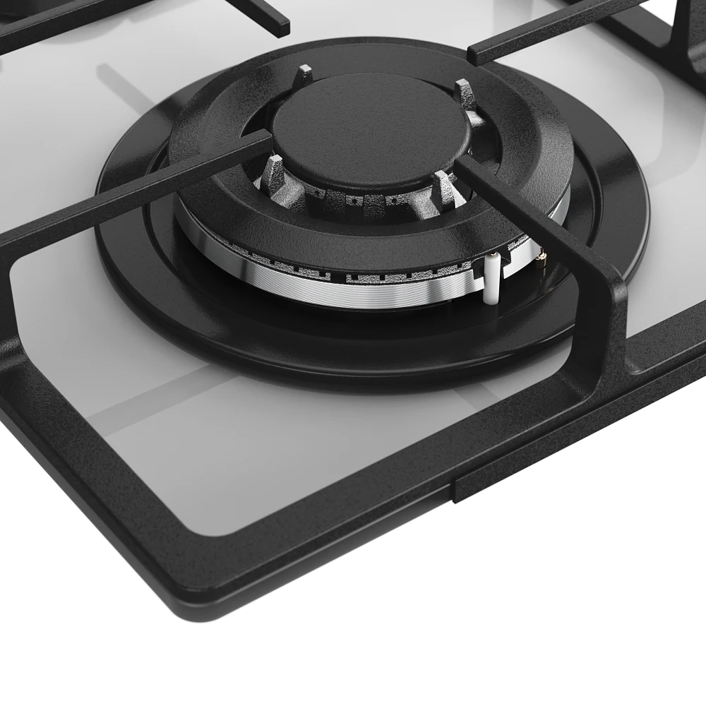 Встраиваемая газовая варочная панель Monsher MGG 33 Blanc