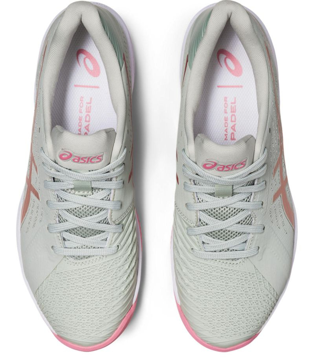 Женские кроссовки для Падел Asics Solution Swift FF Padel - light sage/rose gold