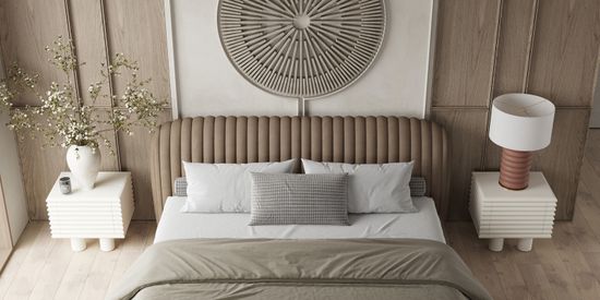 Кровать с решеткой WABI SABI, MOD INTERIORS