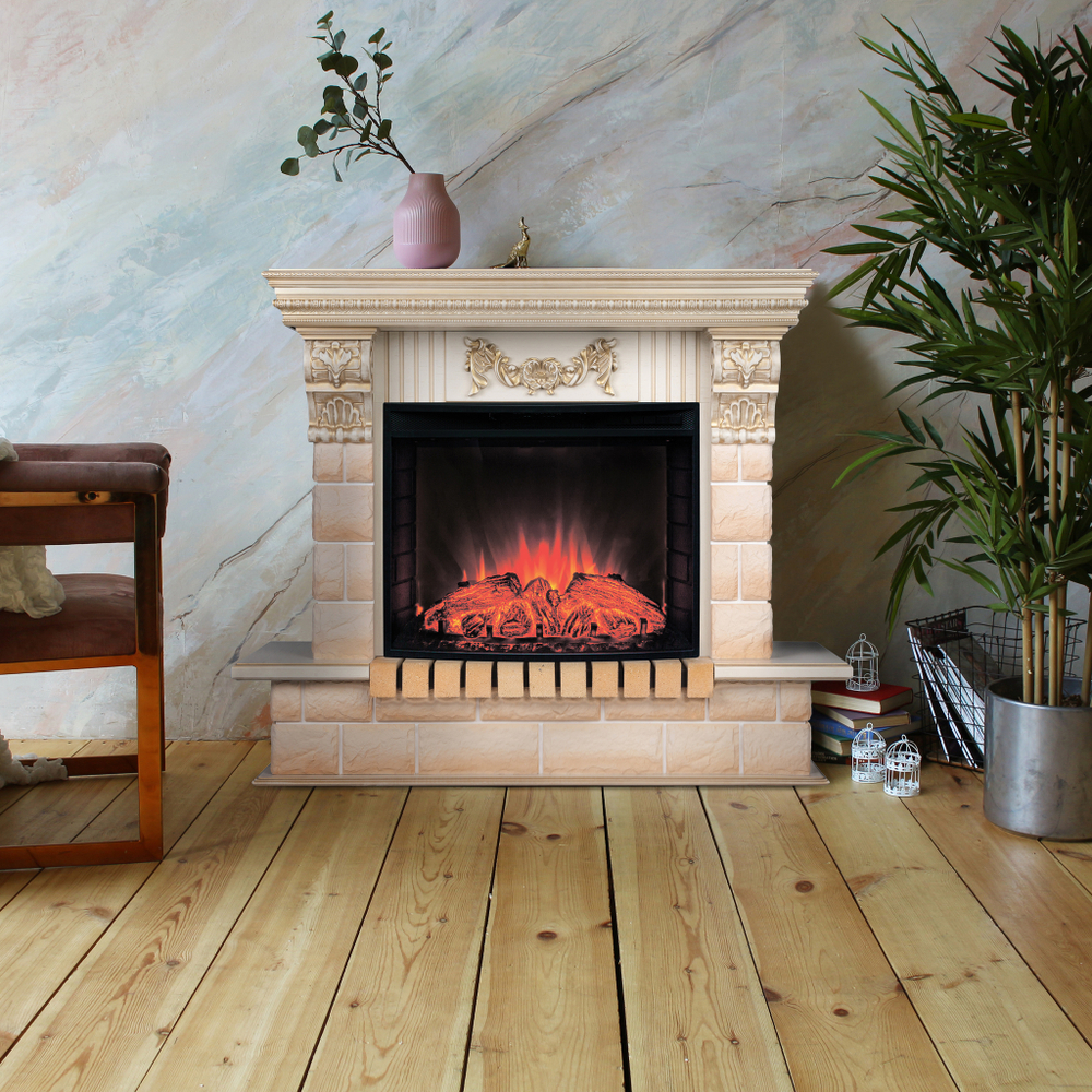 Каминокомплект Real Flame Gracia 24/25,5 WT с очагом Evrika 25,5