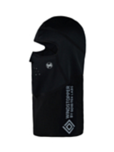 Маска (балаклава) Buff Windproof Balaclava Solid Black (US:L/XL)