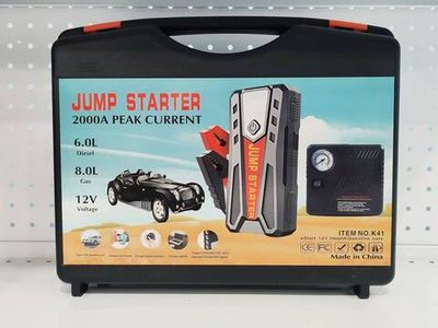 Пусковое устройство с компрессором (бустер) в кейсе K-41 1000A