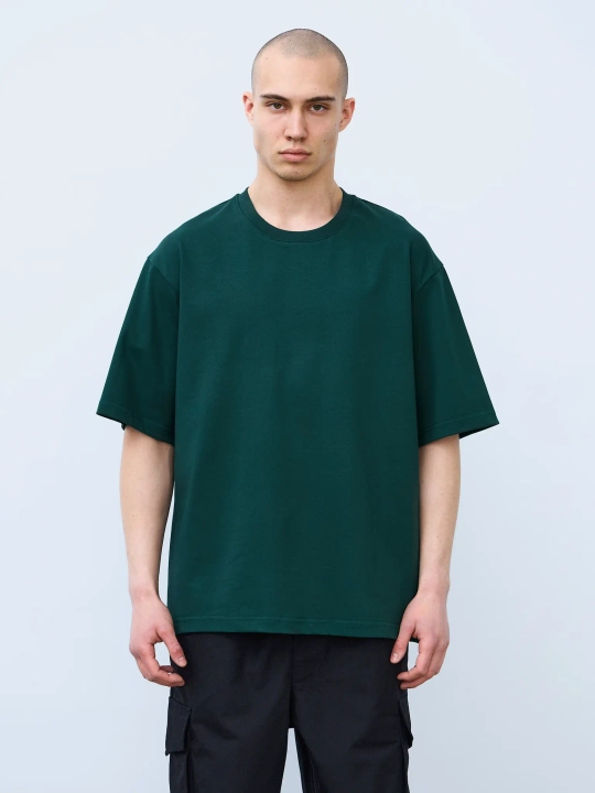 Футболка хард (темно-зеленый) 300 г