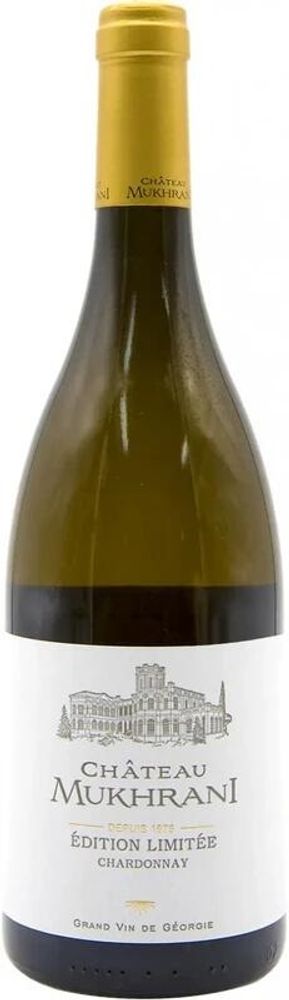 Эдисьон Лимите Шардоне бел.сух. 0,75л 14% 2017г ГРУЗИЯ Chateau Mukhrani