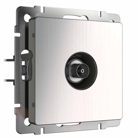 ТВ-розетка оконечная Werkel глянцевый никель W1183002 4690389158261