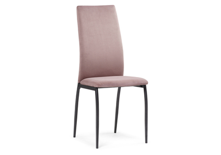 Стул на металлокаркасе Tod black / light purple