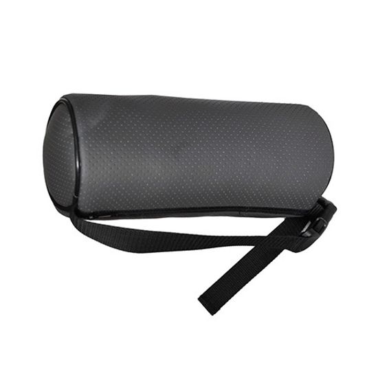 Автомобильная подушка "Валик" под шею из экокожи