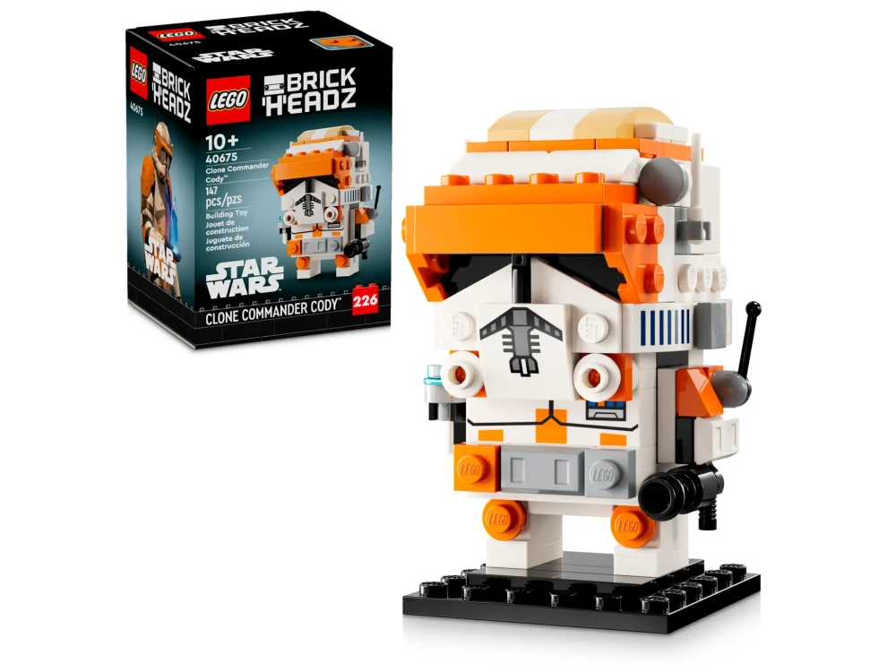 Конструктор LEGO BrickHeadz Star Wars 40675 Командир-клон Коди