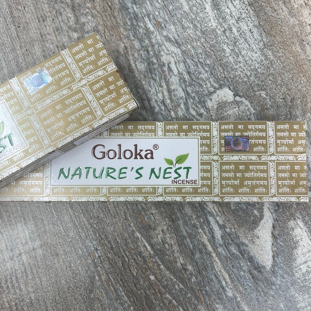 Goloka Nature&#39;s Nest Благовоние-масала Уголок природы 15 г