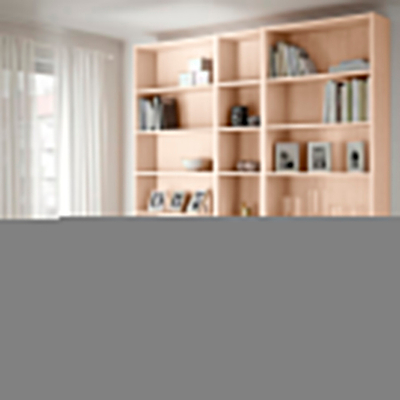 Стеллаж Билли 06 Дуб молочный 8622 200*28*237 см, Светло-бежевый   Фиеста