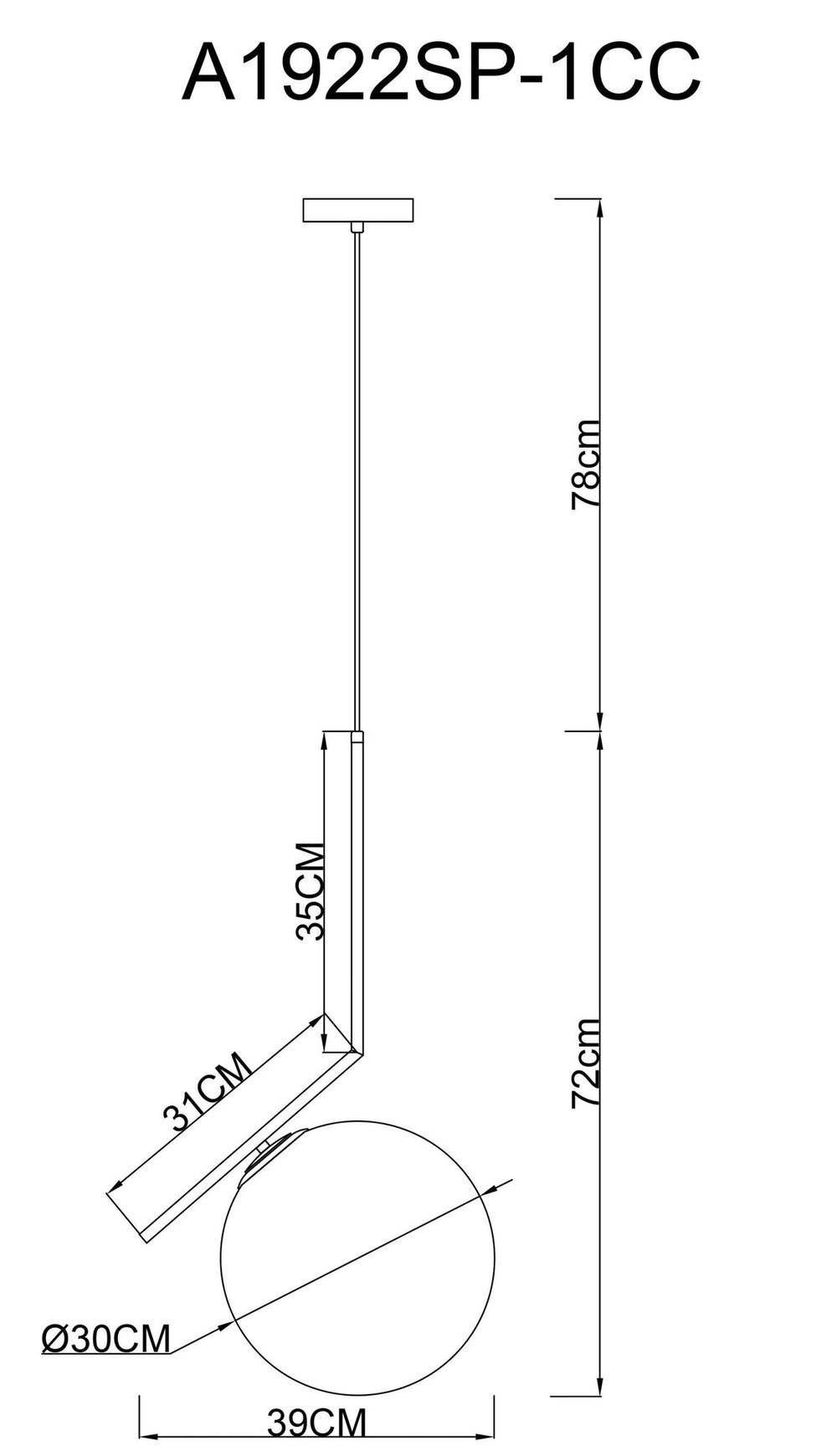 Подвесной светильник Arte Lamp
