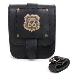 Подсумок на пояс и бедро с нашивкой Route 66
