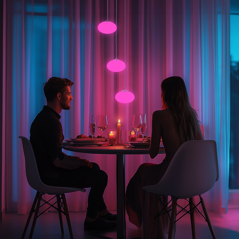 Citilux ATMAN SMART CL226A033 LED RGB Умная каскадная люстра Бронза