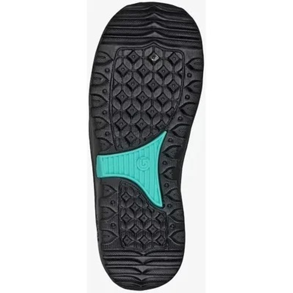 Ботинки для сноуборда BURTON 2017-18 COCO BLACK/TEAL