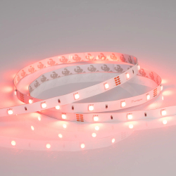 Светодиодная лента RT-B30-10mm 24V RGB (7.2 W/m, IP20, 5060, 5m) (Arlight, Открытый) 022066(2)