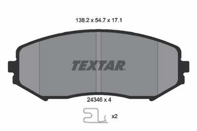 TEXTAR - 2434601