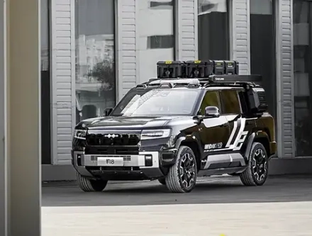 Платформа на крышу для BYD Leopard 8 2024+ Fang Cheng Bao Bao 8 Леопард Багажник на крышу Лестница