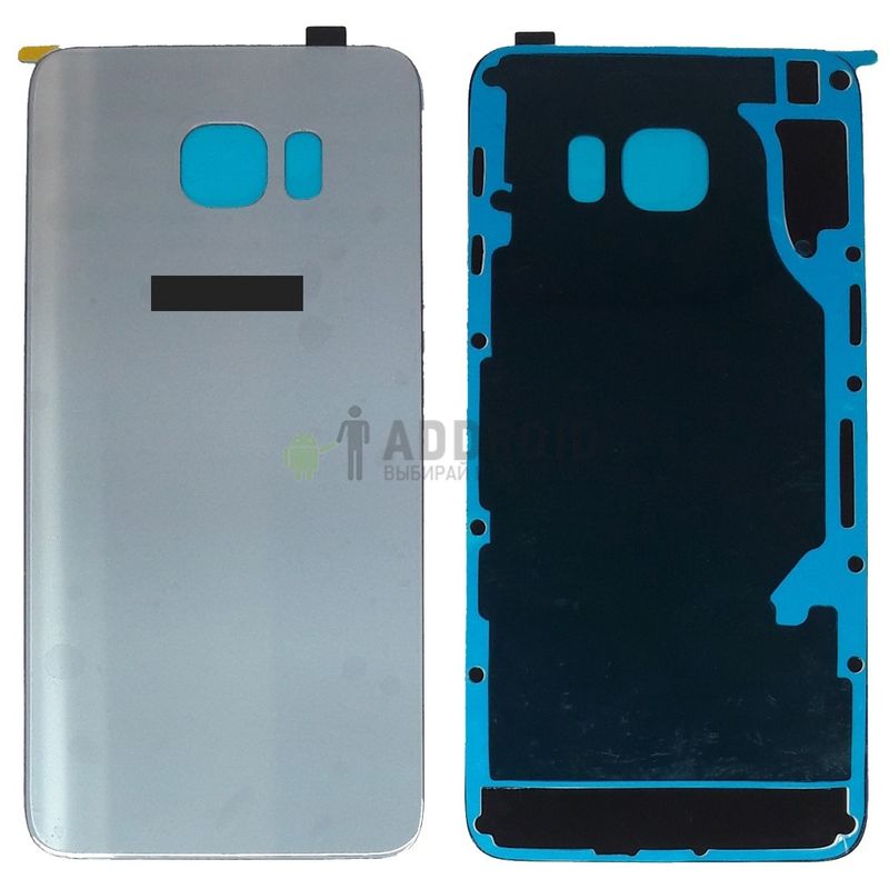 Задняя крышка для Samsung Galaxy S6 Edge Plus SM-G928F серебристая