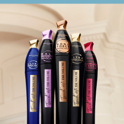 Bourjois Twist Up The Volume - Тушь для ресниц, увеличивающая объем с щеточкой 2 в 1 оттенок 22 Black Balm, 8 ml