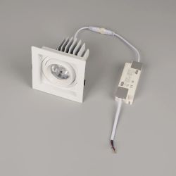 Светильник MS-VORTEX-BUILT-S117x117-20W Warm3000 (WH-WH, 40 deg, 230V) (Arlight, IP20 Металл, 5 лет) 057918