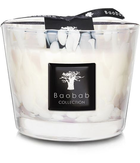 White Pearls, свеча Pearls MAX 10, Baobab Collection