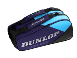 Сумка теннисная Dunlop D TAX FX Performance 8 RKT Termo - violet/black/cyan