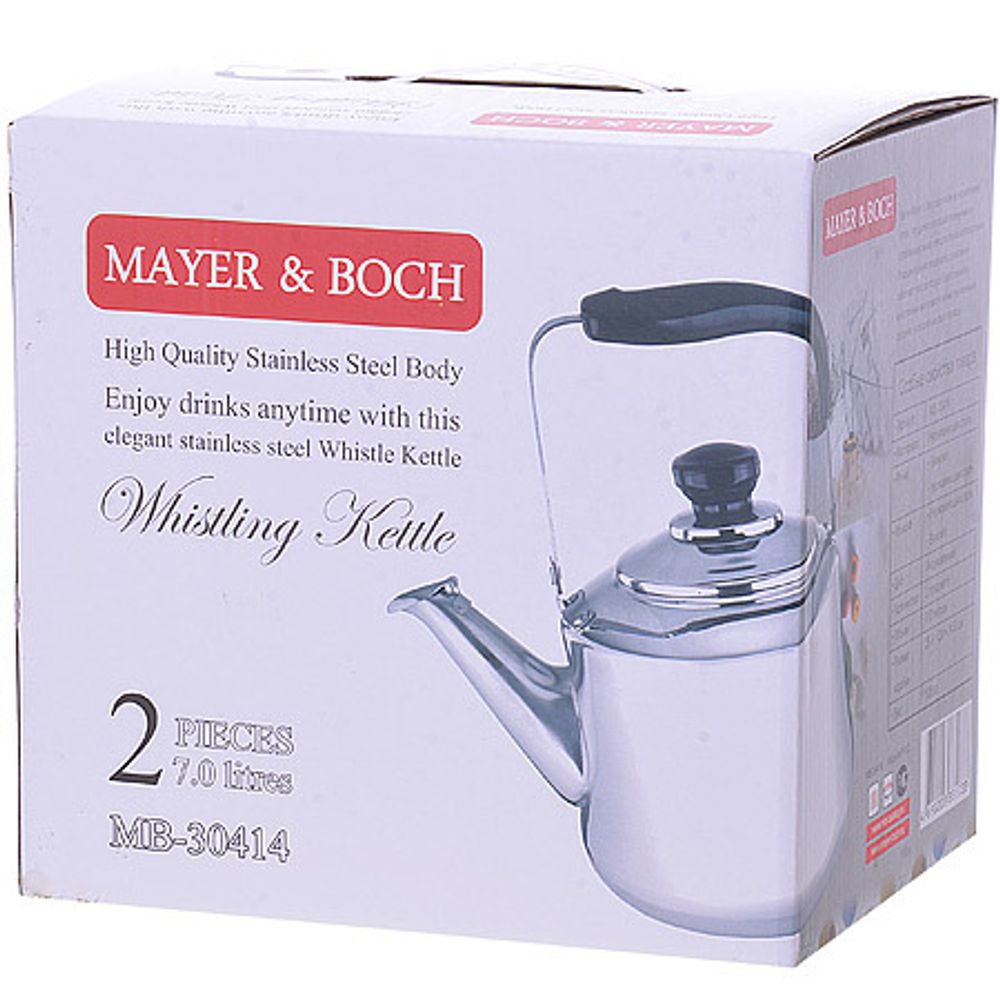 Чайник из нержавеющей стали Mayer&amp;Boch MB-30414, 7 л