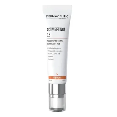 Activ Retinol 0.5% Dermaceutic | Антивозрастная ночная сыворотка с комплексом ретинола, церамидов и витаминов