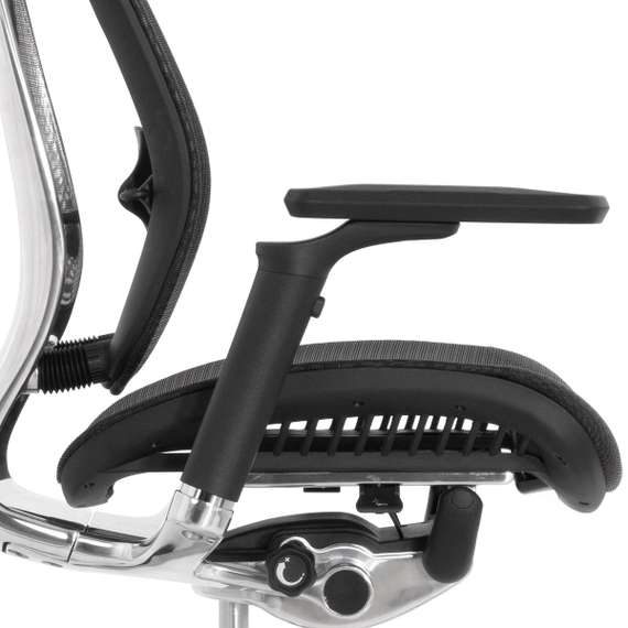 Кресло EXPERT 2 SPRING HSPM 01 (подлокотник 6D(360),сетка черная / каркас черный)