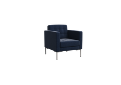 Forest Мягкое кресло FR-DP-01 Kardif 028/Металл Серый 780*800*840