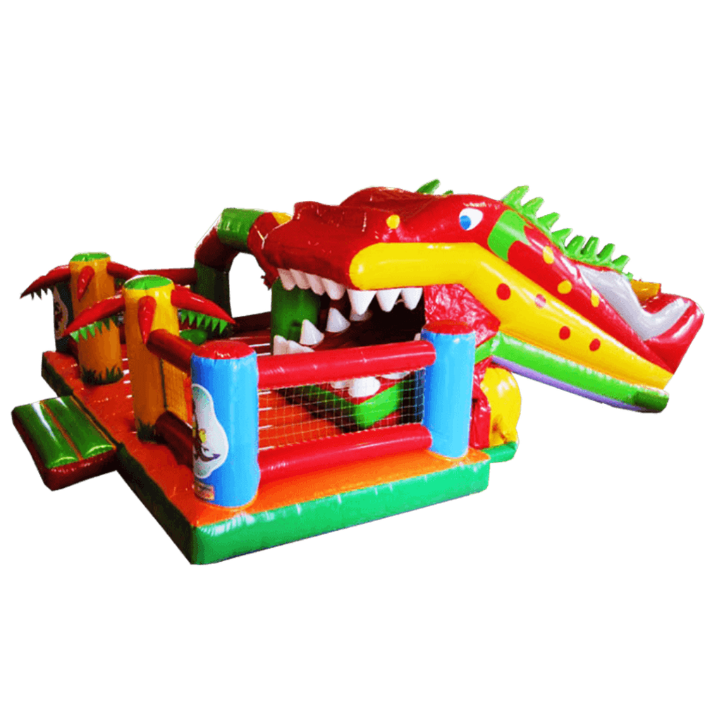 Коммерческий надувной батут "Ящер"