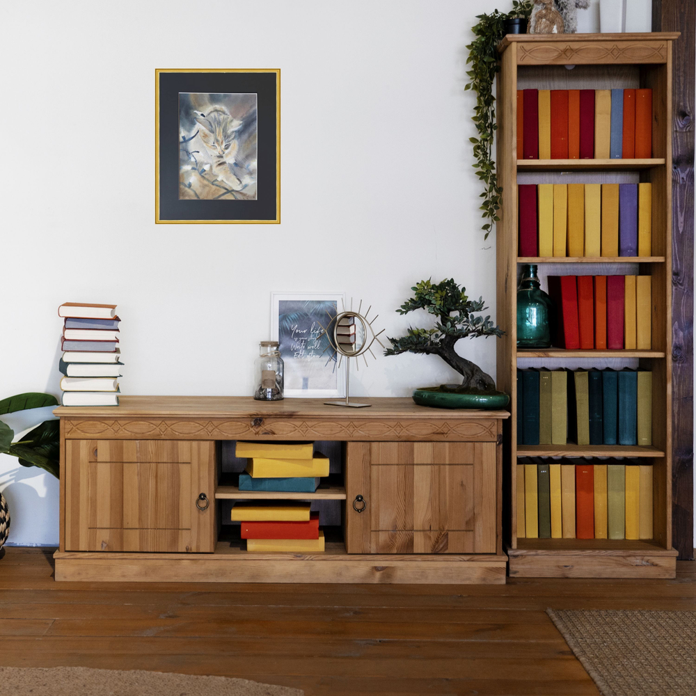 Картина авторская акварельная в паспарту 30х40 см на стену для интерьера "Шалунишка"