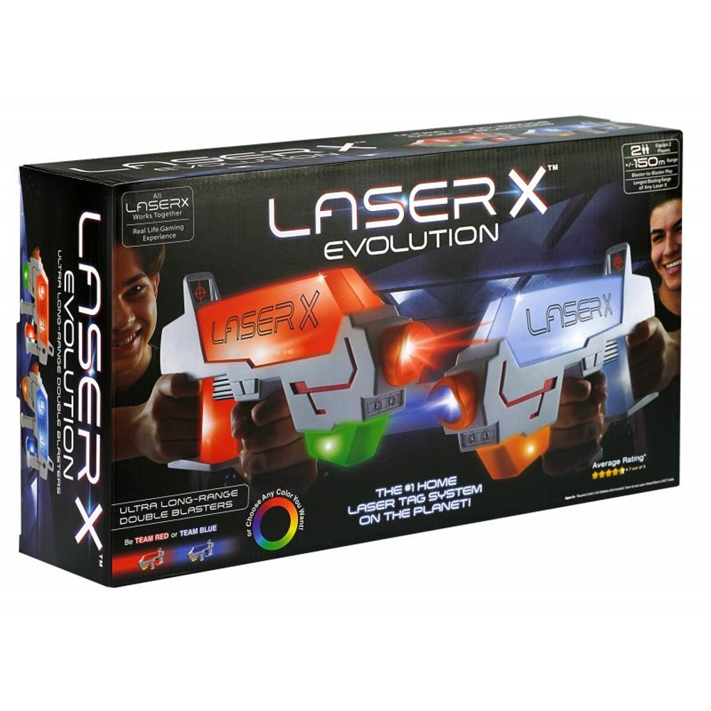 Laser X Evolution - Набор ИК-пистолетов Двойной, 2 шт. LAS88178