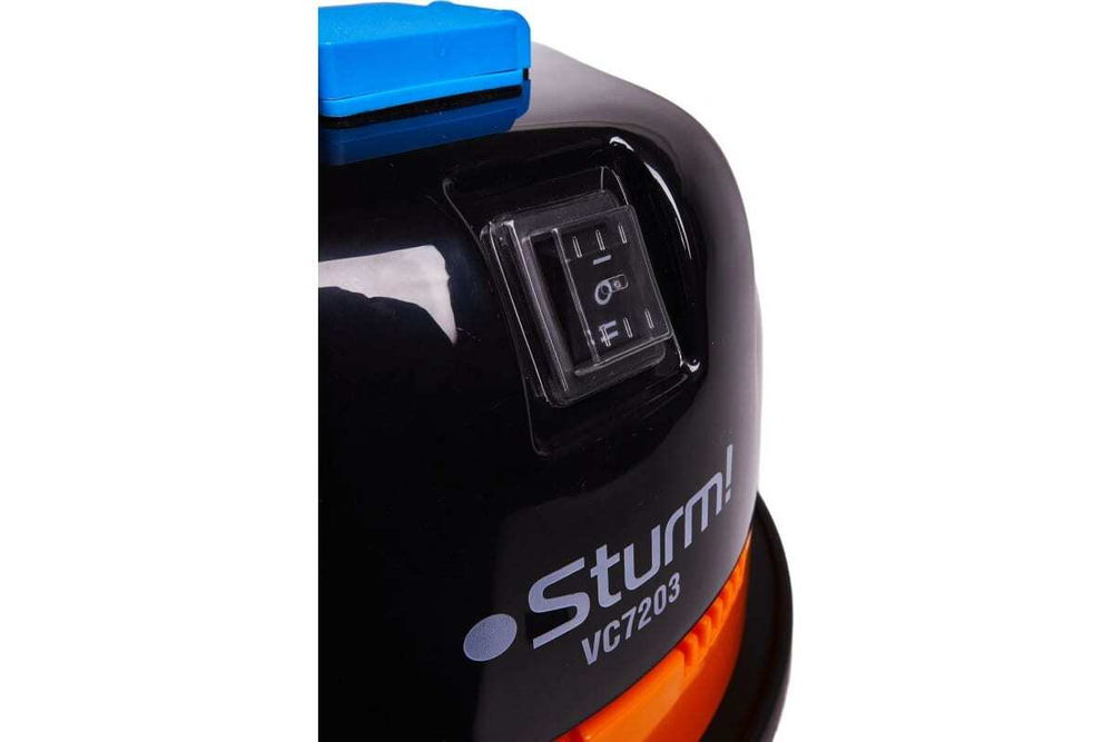 ПЫЛЕСОС ПРОМЫШЛЕННЫЙ STURM! 1600ВТ ОБЪЁМ 30Л VC7203