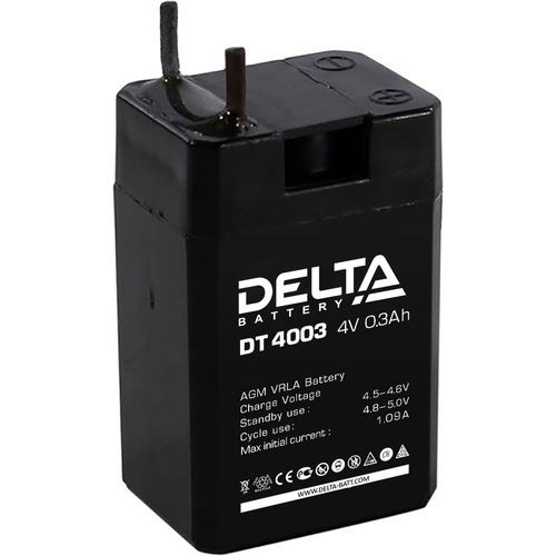 Аккумуляторные батареи DELTA DT 4003