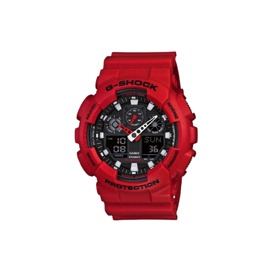 Часы G-SHOCK 3D GA-100B-4ADR, GA-100B-4ADR