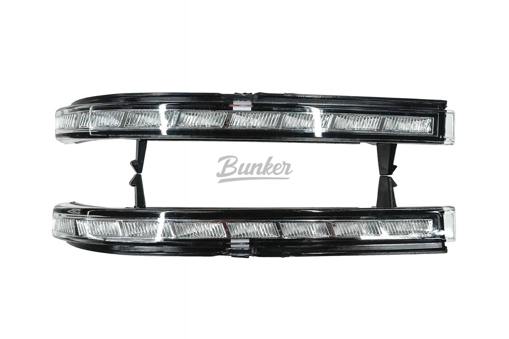 Поворотники бегающие Lexus в зеркало заднего вида, Приора